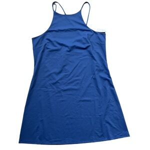 Banana Republic Dress Cross Back Blue Women’s Tank Dress NWT Women’s Size Large